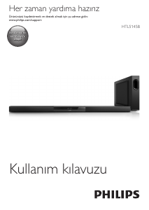 Kullanım kılavuzu Philips HTL5145B Ev sinema sistemi