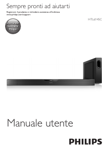 Manuale Philips HTL6145C Sistema home theater