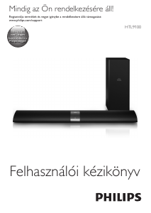 Használati útmutató Philips HTL9100 Házimozi-rendszer