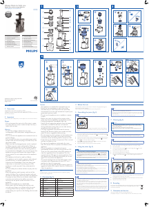 Руководство Philips HR1883 Соковыжималка