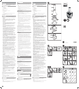 Посібник Philips HR1919 Соковижималка