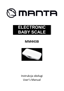 Manual Manta MM443B Scale