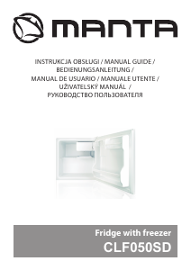 Manual de uso Manta CLF050SD Refrigerador