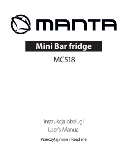 Handleiding Manta MC518 Koelkast