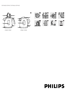 Εγχειρίδιο Philips HD4665 Βραστήρας