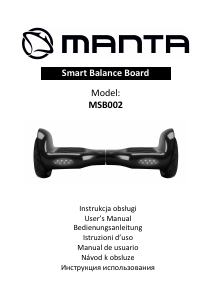 Handleiding Manta MSB002 Hoverboard