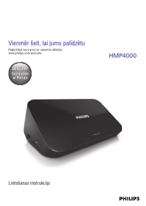 Rokasgrāmata Philips HMP4000 Multivides atskaņotājs