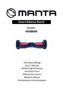 Bedienungsanleitung Manta MSB9004 Hoverboard