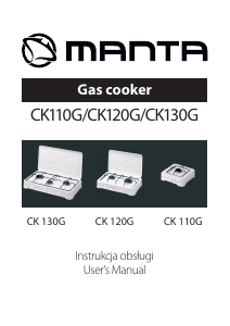 Instrukcja Manta CK110G Płyta do zabudowy