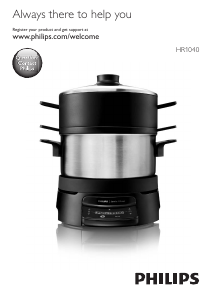 Handleiding Philips HR1040 Jamie Oliver Multicooker