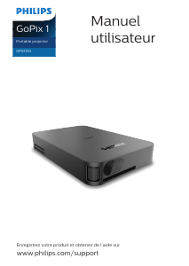 Mode d’emploi Philips GPX1100 GoPix 1 Projecteur