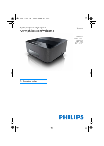 Instrukcja Philips HDP1550 Screeneo Projektor