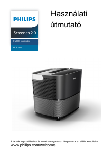 Használati útmutató Philips HDP2510 Vetítő