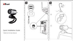 사용 설명서 Trust 18678 Tubiq Full HD 웹캠