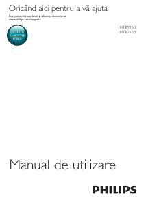Manual Philips HTB7150 Difuzor