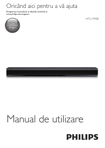 Manual Philips HTL1190B Difuzor