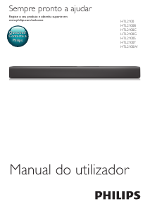 Manual Philips HTL2100 Altifalante