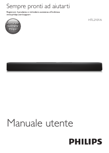 Manuale Philips HTL2101 Altoparlante