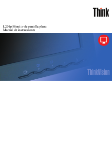 Manual de uso Lenovo L201p ThinkVision Monitor de LCD