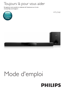 Mode d’emploi Philips HTL2160C Haut-parleur