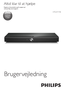 Brugsanvisning Philips HTL4111B Højttaler