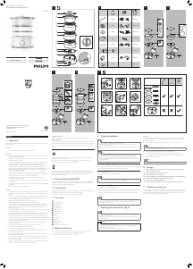 كتيب فيليبس HD9132 معدة طبخ بالبخار
