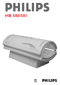 Kasutusjuhend Philips HB580 Solaarium