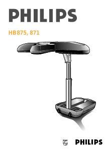 Vadovas Philips HB875 Deginimosi gultas