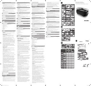 Handleiding Philips HD6323 Bakplaat