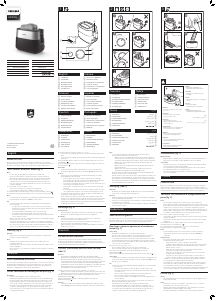 Manuale Philips HD2515 Tostapane