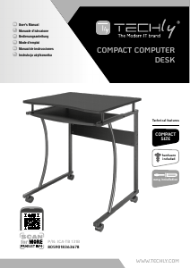 Manual de uso Techly ICA-TB 131B Escritorio