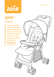 Руководство Joie Aire Детская коляска