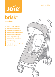 Manual Joie Brisk Stroller