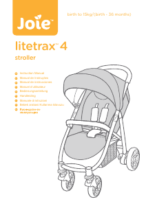 Handleiding Joie Litetrax 4 Kinderwagen