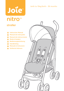 Handleiding Joie Nitro Kinderwagen