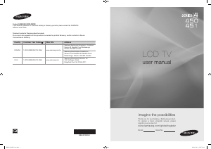 Mode d’emploi Samsung LN22A450C1D Téléviseur LCD