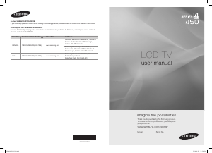 Mode d’emploi Samsung LN22C450E1D Téléviseur LCD