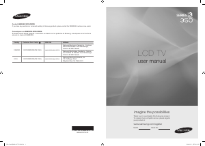 Mode d’emploi Samsung LN32B350F1D Téléviseur LCD