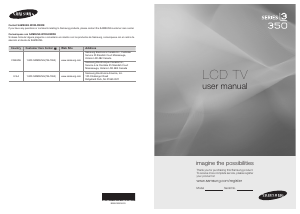 Manual de uso Samsung LN32C450E1V Televisor de LCD