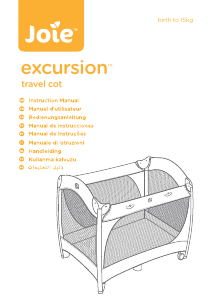 Handleiding Joie Excursion Babybed