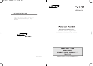 Panduan Samsung LS32A33W Televisi LCD