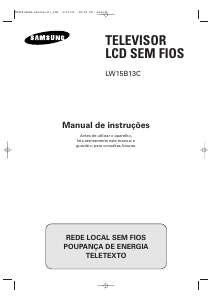 Manual Samsung LW15B13C Televisor LCD