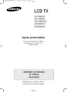 Priručnik Samsung LW15M23CP LCD televizor