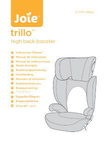 Bedienungsanleitung Joie Trillo Autokindersitz