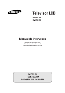 Manual Samsung LW17N13WX/XEC Televisor LCD