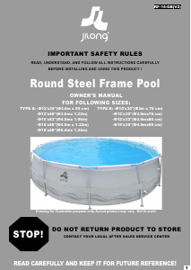 Manual Jilong Round Steel (360x80) Swimming Pool