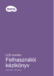 Használati útmutató BenQ BL2785TC LCD-monitor