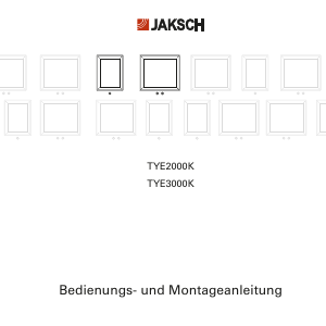 Bedienungsanleitung Jaksch TYE3000K Kochfeld