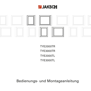 Bedienungsanleitung Jaksch TYE2000TR Kochfeld