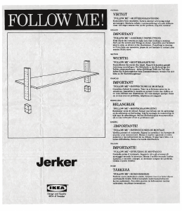 Manuale IKEA JERKER Mensola